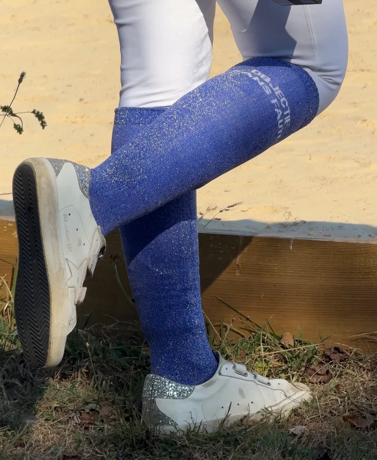 Chaussettes d'Équitation "OBJECTIF SANS FAUTE"