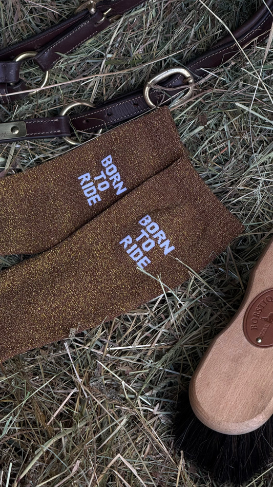 Chaussettes d'Équitation "BORN TO RIDE"