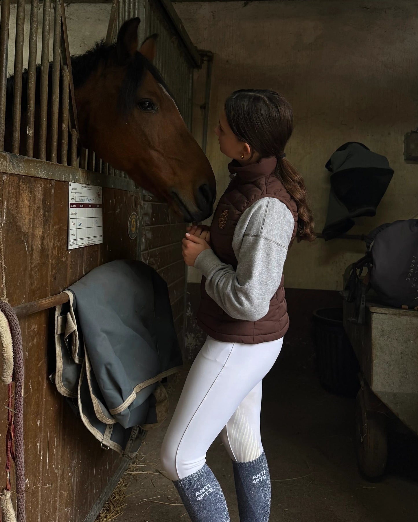 Chaussettes d'Équitation "ANTI 4 PTS"