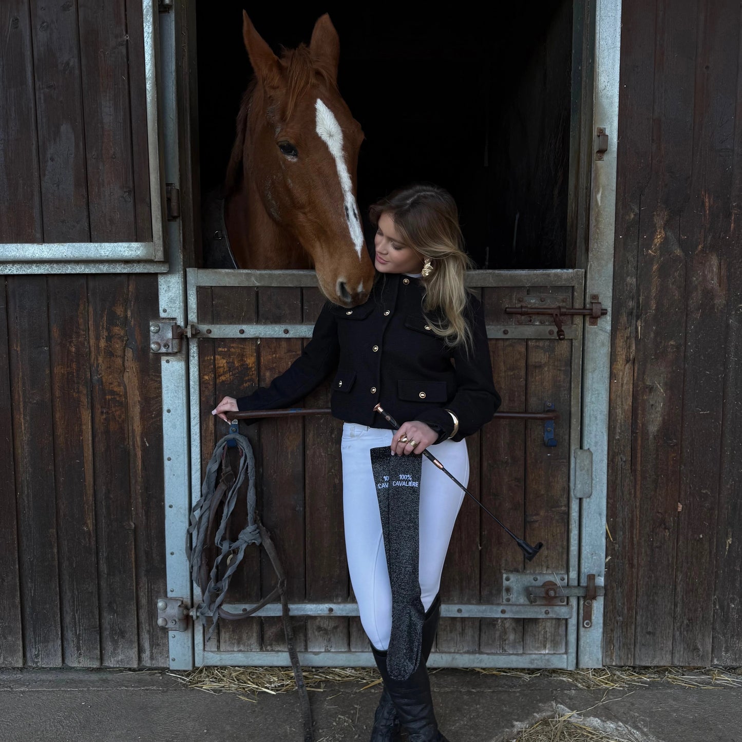 Chaussettes d'Équitation "100% CAVALIÈRE"