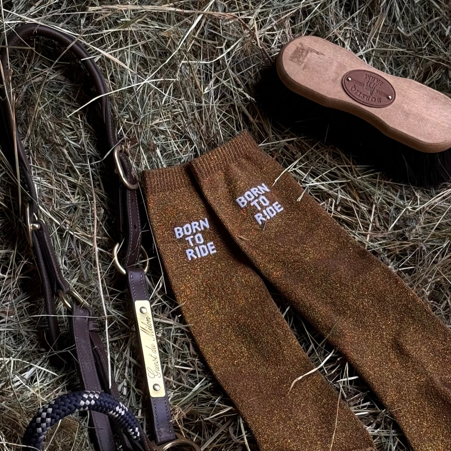 Chaussettes d'Équitation "BORN TO RIDE"